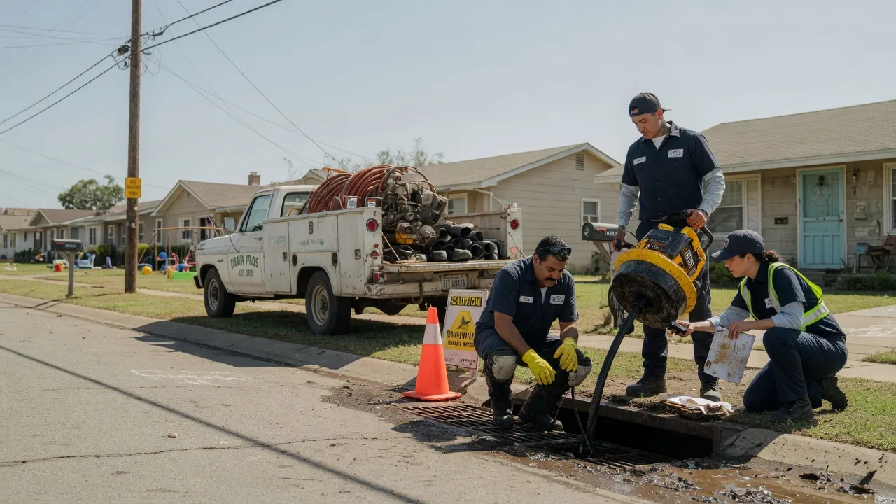 Drain Cleaning in Artesia Wells, TX near me